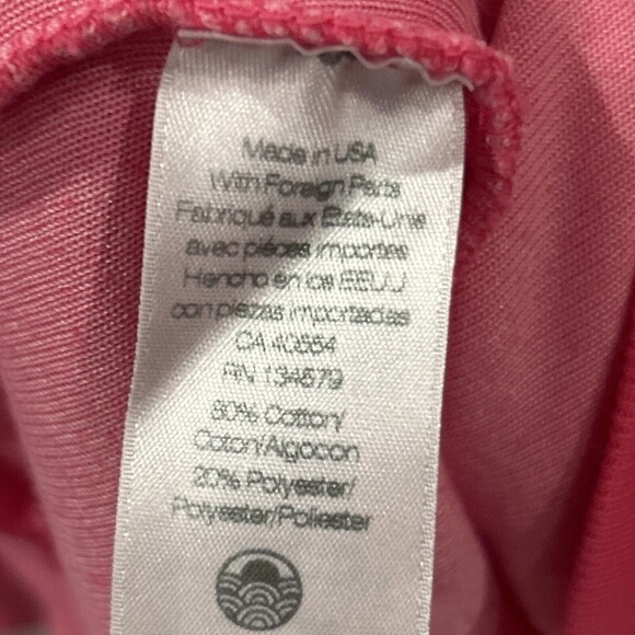 Sundry Sweatshirt Womens 0 XS Hot Pink Soft Side Zipper Long Sleeve Velour - Picture 5 of 6